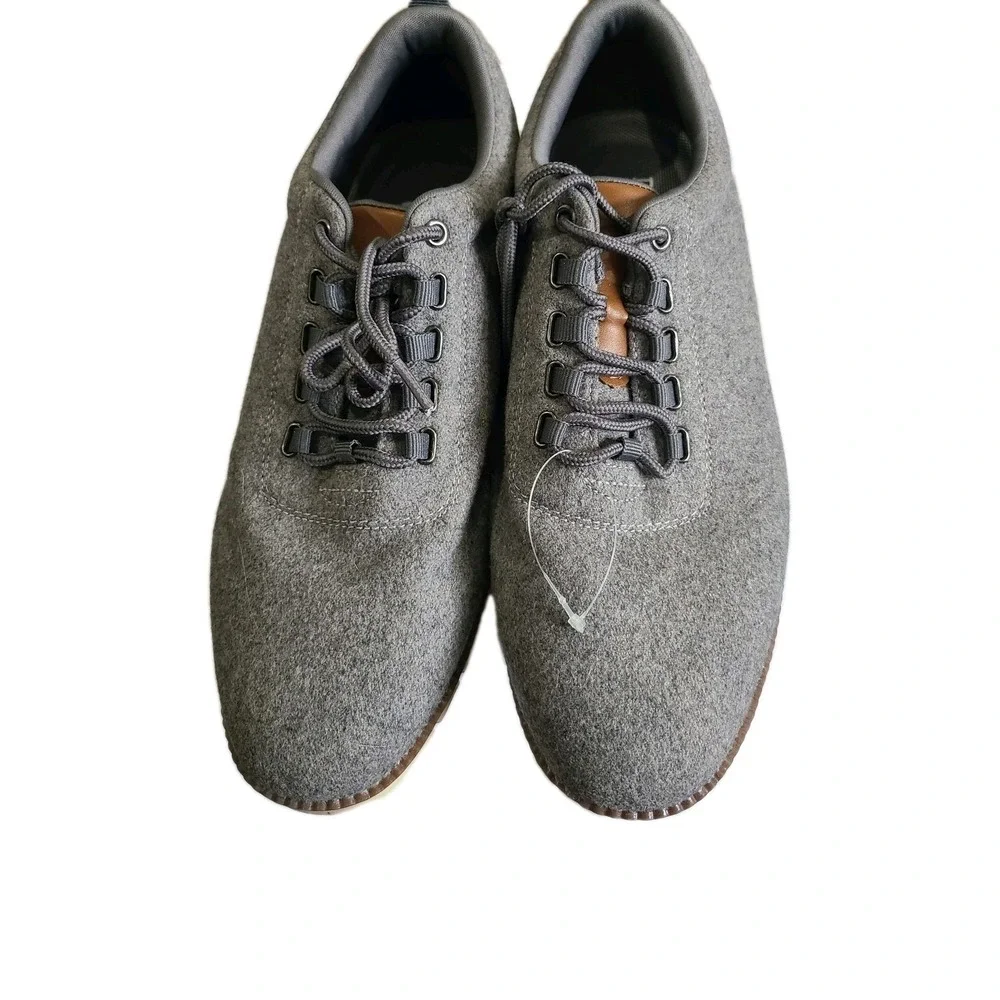 Deer Stag's Men's Sneaker Shoes‎ Gray Brown With Memory Foam Sz 10W Casual